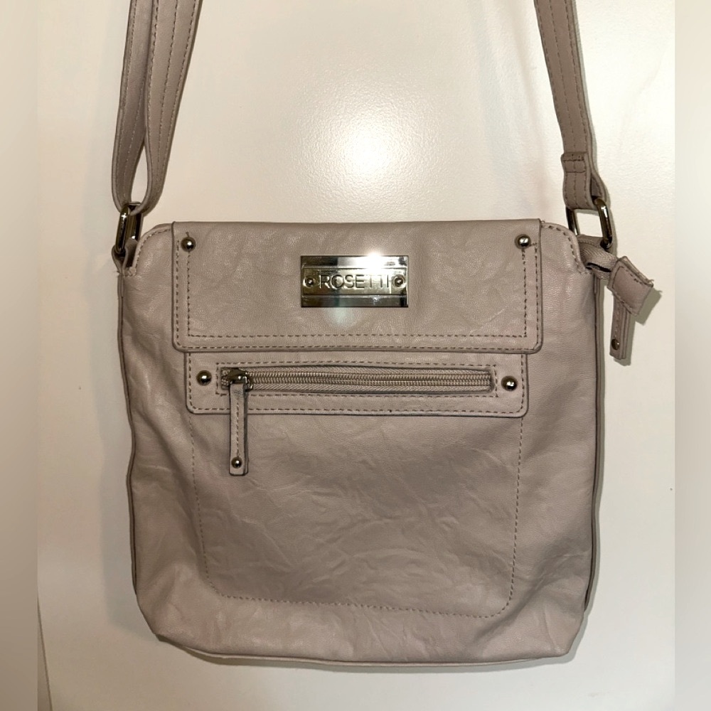 Rosetti Nude Crossbody Bag Purse NWOT